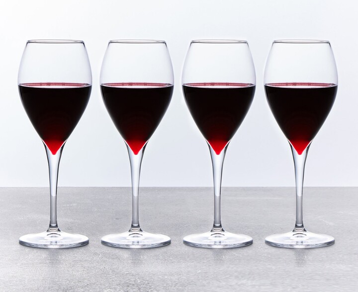 Dunelm Set of 4 Red Wine Glasses Clear ShopStyle