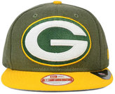 Thumbnail for your product : New Era Green Bay Packers Logo Grand 9FIFTY Snapback Cap