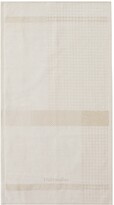Thumbnail for your product : HOLZWEILER Beige Check Face Towel