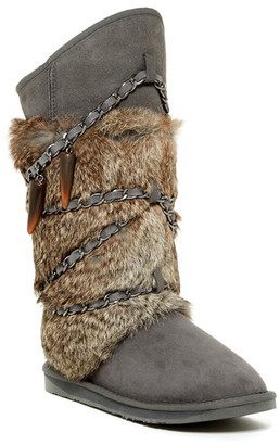 Australia Luxe Collective Atilla Genuine Sheepskin and Genuine Rabbit Fur Boot