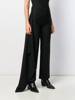 Thumbnail for your product : AMI Paris Side Panel Wide Trousers