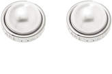 Thumbnail for your product : Karen Millen Logo Pearl Stud Earrings