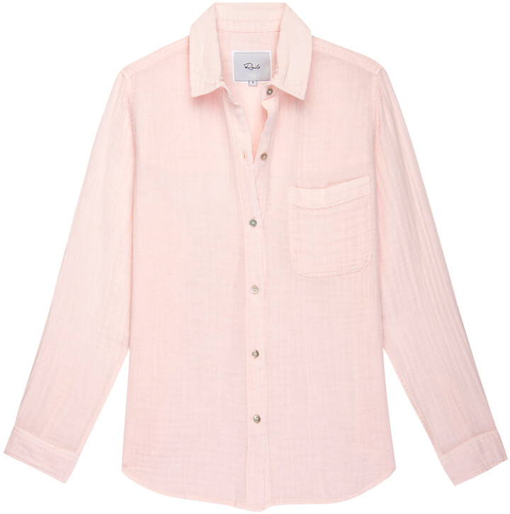 Light Pink Button Down Shirt Womens | Shop the world's largest 