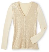 Thumbnail for your product : Balsamik Ladies Sequined V-Neck Cardigan