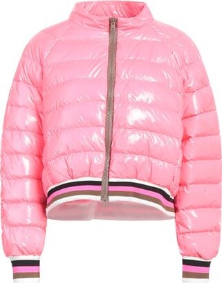 ジャケット HERNO Women Jackets PI00184612017Z PINK Women's reversible Herno down jacket, pink and ivory