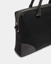 Thumbnail for your product : Ted Baker MATCHER Faux nubuck document bag