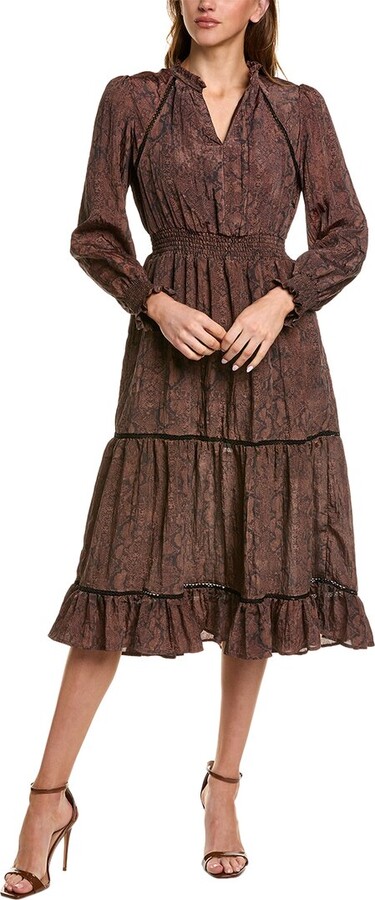 Sam Edelman Maya Tiered Midi Dress