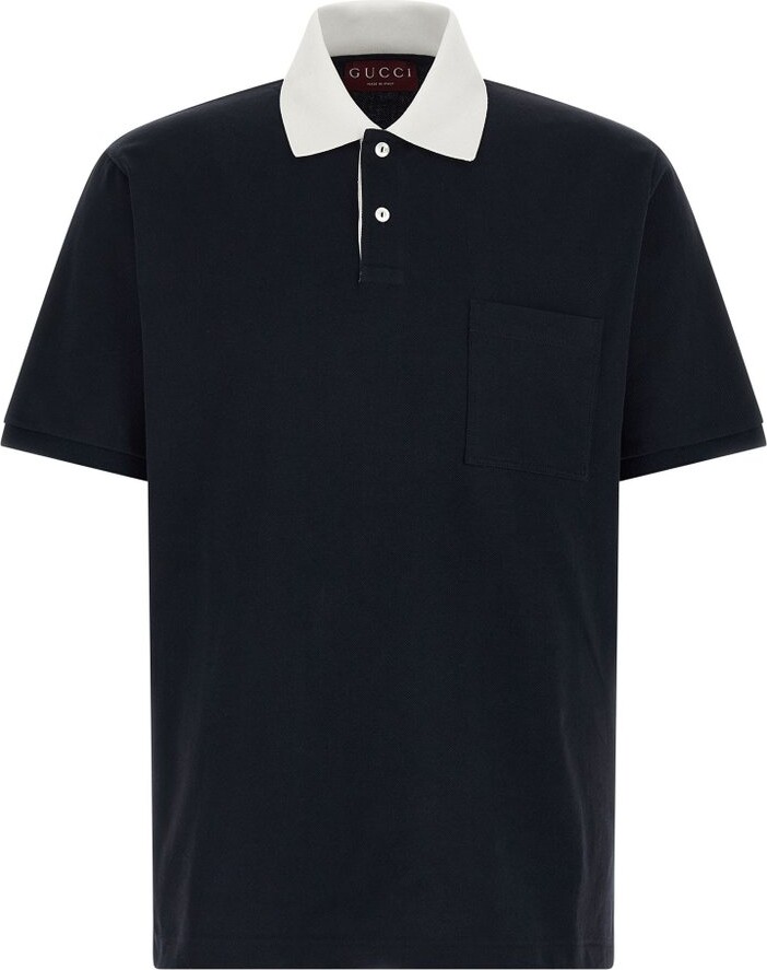 Gucci Stretch Piquet Polo Shirt