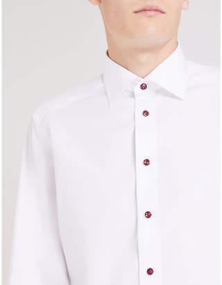 Eton Contemporary-fit cotton-poplin shirt