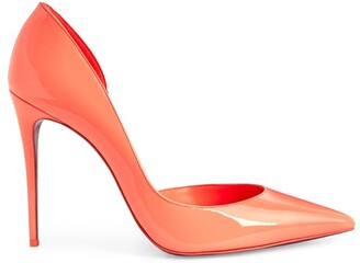 orange louboutin heels