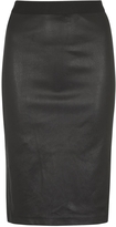 Thumbnail for your product : Helmut Lang Black leather pencil skirt