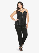 Thumbnail for your product : Tripp Torrid Zip Front Lace-Up Corset