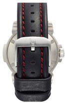 Thumbnail for your product : Luminox 'Sea - Modern Mariner' Leather Strap Watch, 45mm