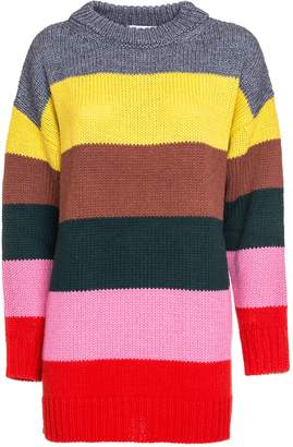Essentiel Antwerp Multicolor Striped Knit Sweater