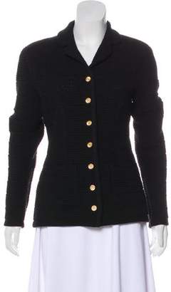 Sonia Rykiel Knit Button-Up Jacket