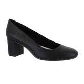 easy street black pumps