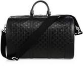 Thumbnail for your product : Gucci Embossed Leather Duffel Bag