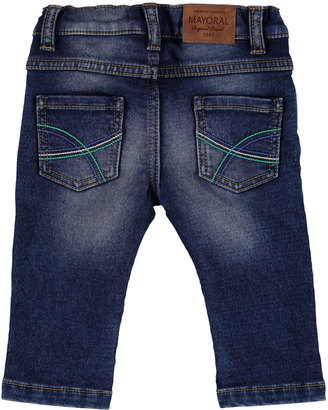 Mayoral Dark Wash Denim Jeans, Size 6-36 Months