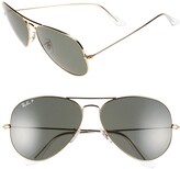 Thumbnail for your product : Ray-Ban 'Aviator' Polarized 62mm Sunglasses