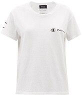 Logo-print Cotton-jersey T-shirt - Wh 