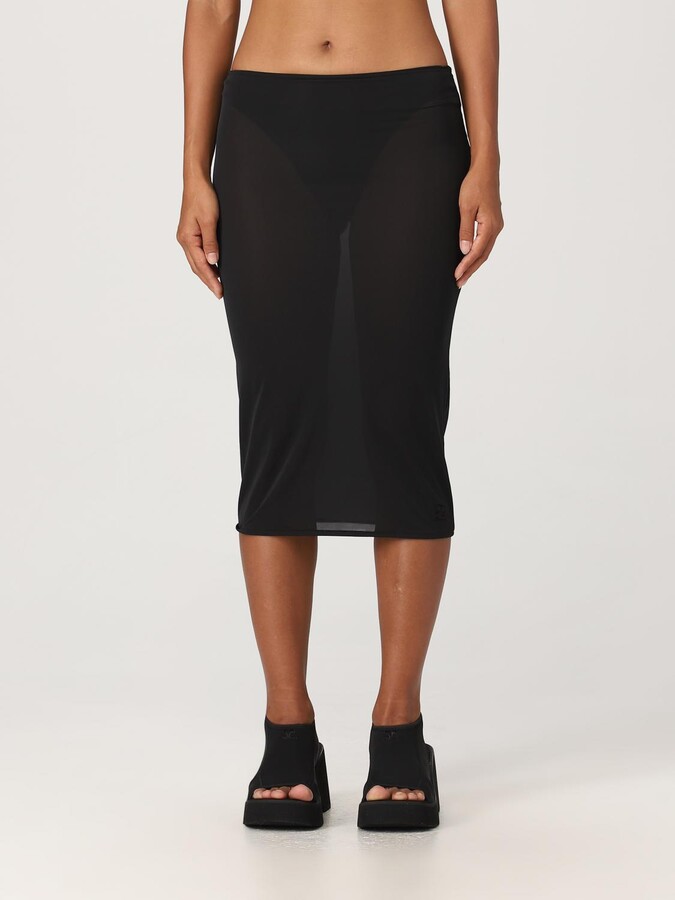 ワンピース COURREGES Women Mid Skirts 324JRO449JS01459999 Black Courreges Skirt woman - ShopStyle