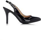Thumbnail for your product : Wallis Black Pointed Slingback Court Shoe