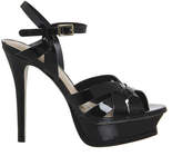 Thumbnail for your product : Office Nostalgia Platform Heels Black Patent Leather