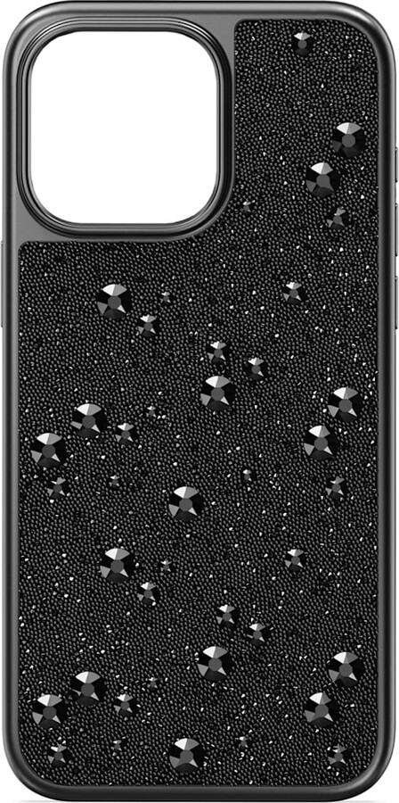 Swarovski High smartphone case Flat Back crystals iPhone® 15 Pro Max Black