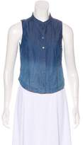Thumbnail for your product : Theyskens' Theory Sleeveless Denim Top