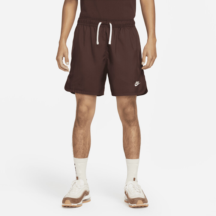 brown nike shorts men