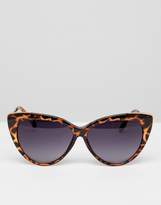 Thumbnail for your product : Jeepers Peepers Cat Eye Tort Frame Sunglasses