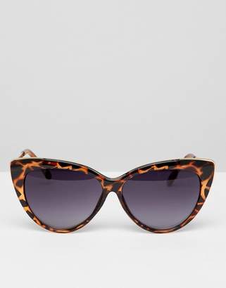 Jeepers Peepers Cat Eye Tort Frame Sunglasses