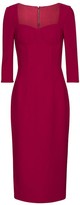 Thumbnail for your product : Dolce & Gabbana Bustier crepe sheath dress