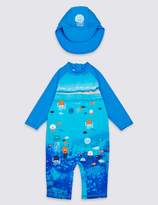 Thumbnail for your product : Marks and Spencer Swimsuit Set with Sun Safe UPF50+ (3 Months - 7 Years)