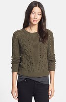 Thumbnail for your product : Lucky Brand Mix Knit Crewneck Sweater