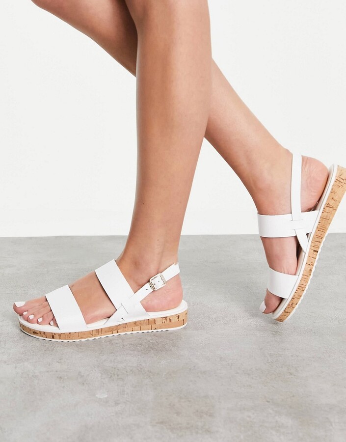 office chunky sandals