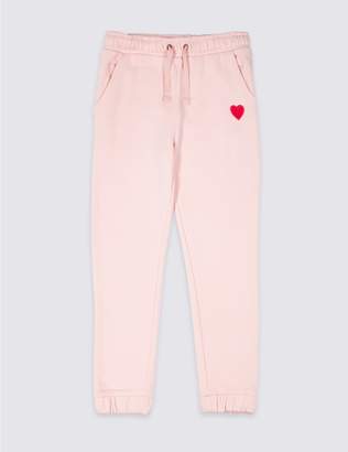 Marks and Spencer Cotton Rich Joggers (3-16 Years)