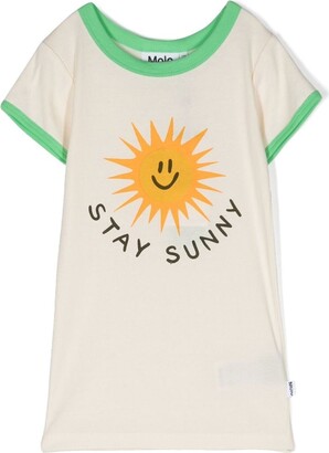 Molo Stay Sunny graphic-print T-shirt