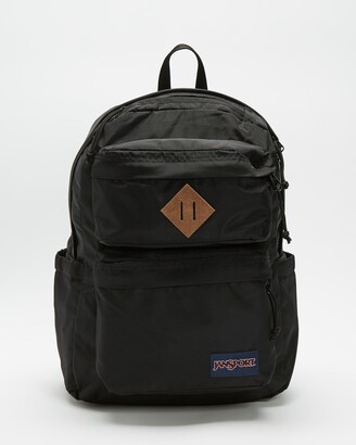 JanSport Black Backpacks - Double Break Backpack