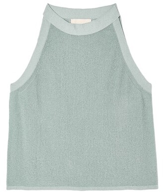 Momonì Cary top in linen and cotton yarn - ShopStyle