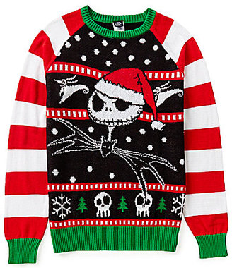 Disney Disney's The Nightmare Before Christmas Jolly Pumpkin King Jack Skellington Christmas Sweater