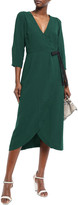 Thumbnail for your product : Cefinn Gauze Midi Wrap Dress