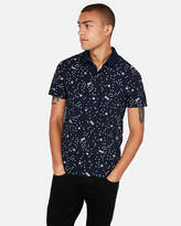 Thumbnail for your product : Express Moisture-Wicking Signature Petal Printed Polo