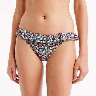 Ruffle hipster bikini bottom in Liberty® Sarah floral