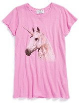 Thumbnail for your product : Wildfox Couture 'Unicorn Dream' Swing Tee (Big Girls)