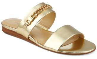 Marc Fisher Faee Two-Piece Slide-On Sandals