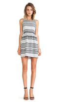 Thumbnail for your product : BB Dakota Lola Striped Foulard Dress