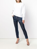 Thumbnail for your product : DSQUARED2 Logo Strap Jeans