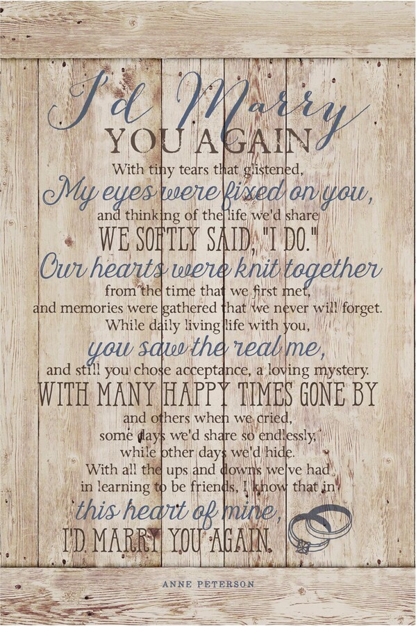 Dexas Dexsa I'D Marry You-New Horizons Wood Plaque wi th Easel