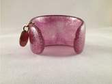 Thumbnail for your product : Gucci Glittered Pink Lucite Cuff Bracelet